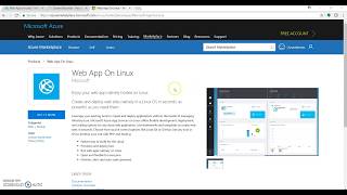 Quick Overview - Microsoft Azure Web App On Linux