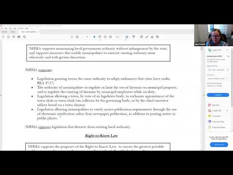 8.11.2020 Legislative Subcommittee