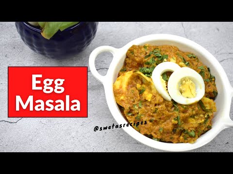 Egg Masala Recipe | How To Make Egg Masala At Home | Egg Masala Curry | Egg Masala Gravy