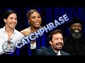 Catchphrase with Serena Williams and Justin Long | The Tonight Show Starring Jimmy Fallon