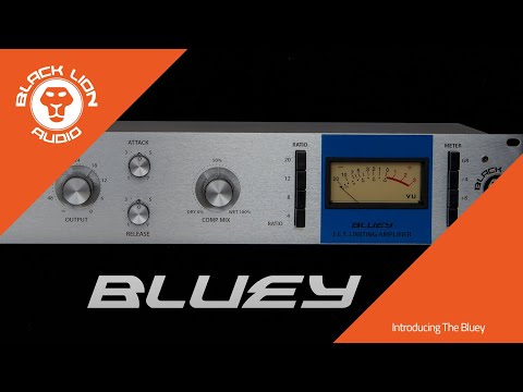 Black Lion Audio Bluey FET Limiting Amplifier | Sweetwater Black Lion Audio Bluey FET Limiting Amplifier | Sweetwater