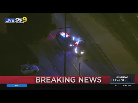 LASD In Pursuit Of Suspected DUI Driver