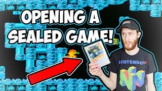 Opening A Sealed NES Game!!!