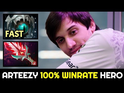 ARTEEZY 100% Winrate with this Hero — Fast Skadi & Bloodthorn Build Dota 2