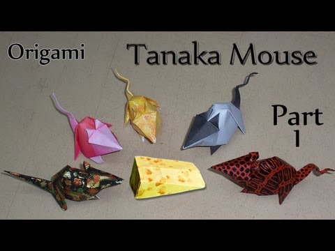 Origami Tanaka Mouse Part 1