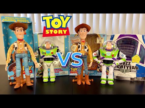 1995 Woody and Buzz Lightyear vs 2009 Woody and Buzz Lightyear