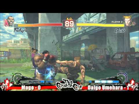 Mago vs Daigo Umehara GRAND FINALS Canada Cup 2010 Feature match #6 SSF4 Singles