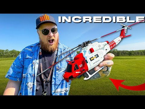 These GPS Helicopters Are INSANE! | Goosky UH-1Y Review
