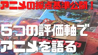 アニメの採点基準を公開!5つの評価軸を持っていればアニメは語れる