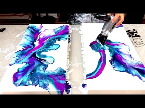 # 514 - My Absolute FAVORITE Paintings using Purple!🟣- Acrylic Pouring