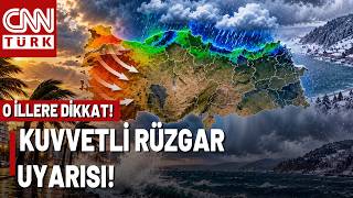 Meteoroloji Bölge Bölge Uyardı! Türkiye'de Hava Değişiyor, Sağanak ve 