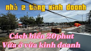 BÁN NHÀ 2 LẦU MT QUỐC LỘ 55 THỊ TRẤN LONG ĐIỀN VỊ TRÍ KINH DOANH GIÁ NGỘP