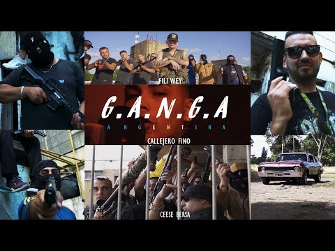 Callejero Fino - Gan-Ga Remix Argentina feat. Fili Wey Ceese Bersa (video oficial 2020)