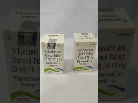 Trifluridine 20mg, Tipiracil 8.19mg Tipanat 20mg