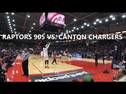 Raptors 905 vs  Canton Chargers NBA D-League Playoffs