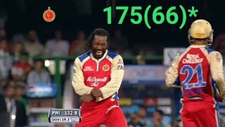 IPL 2013 Match 31: RCB vs PWI Match Highlights | Chris Gayle 175(66)* Highlights | Highest IPL Score