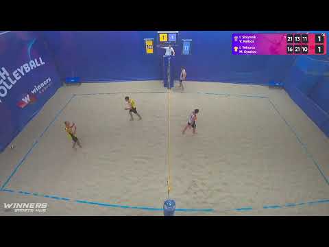 19:50 I. Skrynnik / V. Kelbas - I. Yehorov / M. Kyselov 29.07.2022 | Winners Beach Volleyball