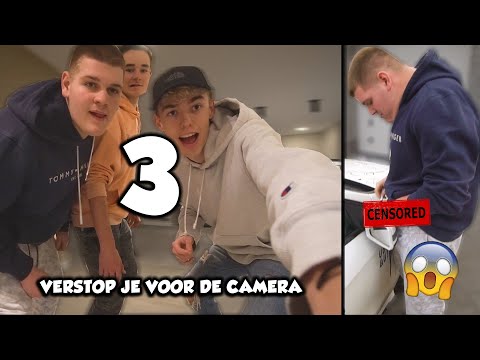 VERSTOP JE VOOR DE CAMERA & MEES TEKENT OP MIJN AUTO...