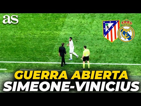 SIMEONE explota con VINICIUS en pleno partido: MÁXIMA TENSIÓN | SUPERCOPA ATLETI - REAL MADRID