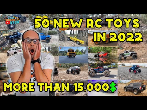 50 NEW RC TOYS | OVER 15,000 EUROS IN RC TOYS | 2022 YouTube Rewind | Cars Trucks 4 Fun