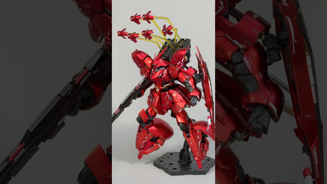 RG 1/144 SAZABI (Special Coating)｜Gunpla Build Digest