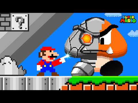 Super Mario Bros., but Mario Can Turn Anything He Wants IRON!