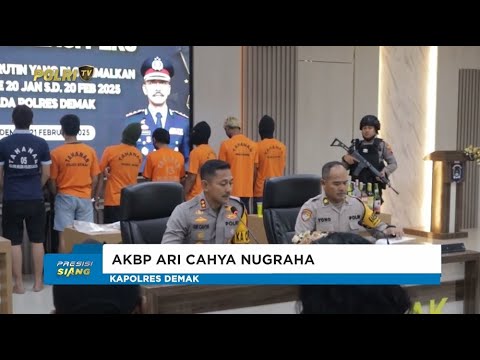 POLRES DEMAK GELAR CIPTA KONDISI KAMTIBMAS JELANG RAMADAN