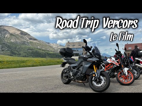 ROAD TRIP: 4 JOURS ET 1000 KM DANS LE VERCORS À 15 MOTOS, UNE MAGNIFIQUE AVENTURE GPX en description