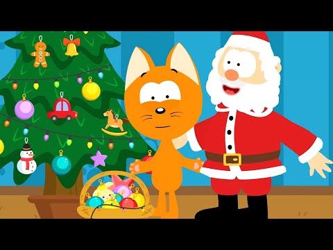 Как Котёнок Новый Год встречал ????❄️ – Котенок и волшебный гараж –  Мультфильм для детей про машинки