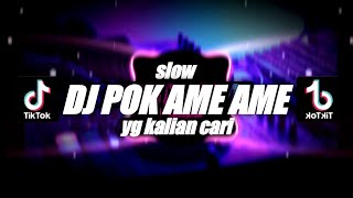 Download lagu DJ POK AME AME SLOW | VIRAL TIK TOK  🎶REMIX FULLBASS 2022 🔊BY FERNANDO BASS mp3 Download lagu DJ POK AME AME SLOW | VIRAL TIK TOK  🎶REMIX FULLBASS 2022 🔊BY FERNANDO BASS mp3