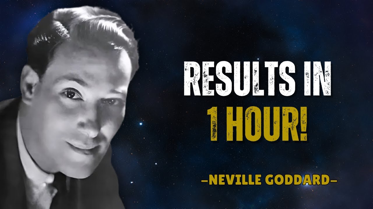 Neville Goddard | This Worked For Me in Less Than One Hour - MUST TRY! | Law Of Attraction Wealth