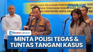 Kapolri Jenderal Sigit Perintahkan Polisi Bertindak Tegas kepada Pelanggar Hukum: Harus Profesional