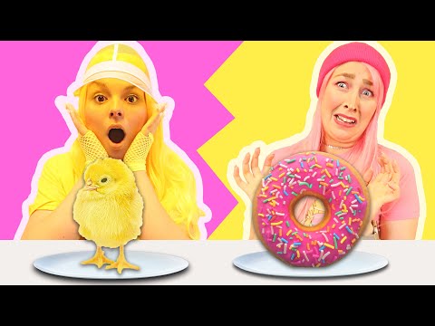 ÄTER ENBART ROSA MAT I 24 H