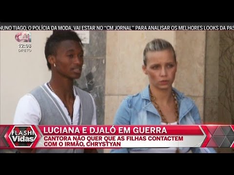 Luciana Abreu e Yannick Djaló em Guerra