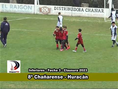 CHAÑARENSE VS HURACÁN - FECHA 3 - TORNEO CLAUSURA - FÚTBOL INFANTIL (LIGA INTERPROVINCIAL)