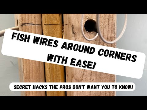 How To Fish Electrical Wires. "SECRET OF THE PROS!" Tricks that Make Wire Fishing Easy!