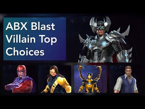 Blast Villain Alliance Battle Top choices (Feat Stryfe 810k) | ABX - Marvel Future Fight
