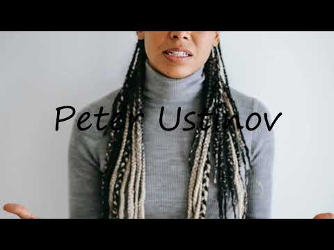 How to pronounce Peter Ustinov in English?