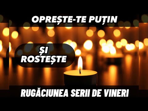 Rugăciunea Serii De Vineri | Rugăciune Scurta Dar Puternica | Rugăciune de seara