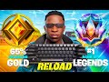 Gold To Unreal Legends Solo SPEEDRUN Fortnite Reload