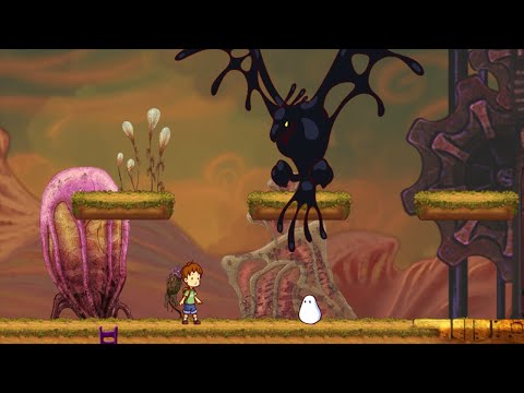 A boy and his blob PC Artificial Raven Boss