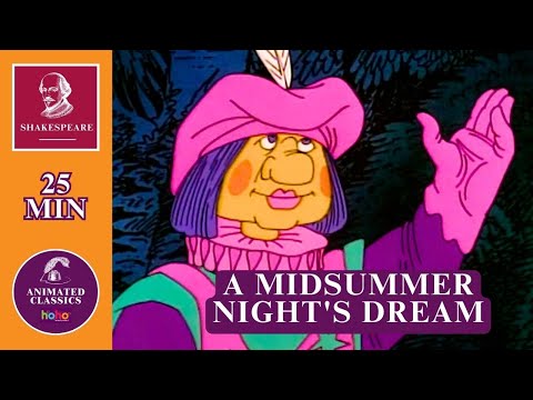 A Midsummer Nights Dream ✨| Animated Shakespeare Classic