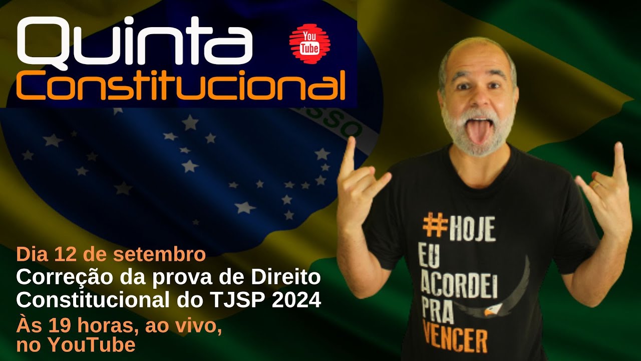 Correção da prova de Direito Constitucional do TJSP