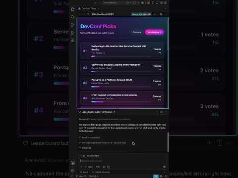 Video Thumbnail: 🤝 Share VS Code's Integrated Browser w/Copilot #vscode #copilot #agenticdevelopment