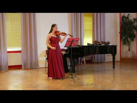 Konzertabend der Violinklasse Parwaneh Haderer - C. Saint-Saëns: "Introduction et Rondo Capriccioso"