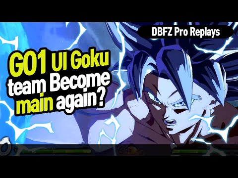 【DBFZ】 GO1 vs mugiman, Ultra instinct better than Ginyu??  【DBFZ Pro Replays】