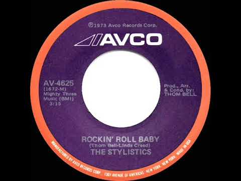 1973 HITS ARCHIVE: Rockin’ Roll Baby - Stylistics (mono 45 single version)