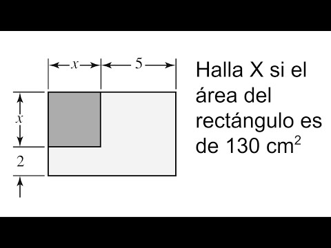 LADO DEL CUADRADO CONOCIENDO EL ÁREA DEL RECTÁNGULO. Geometría Básica.