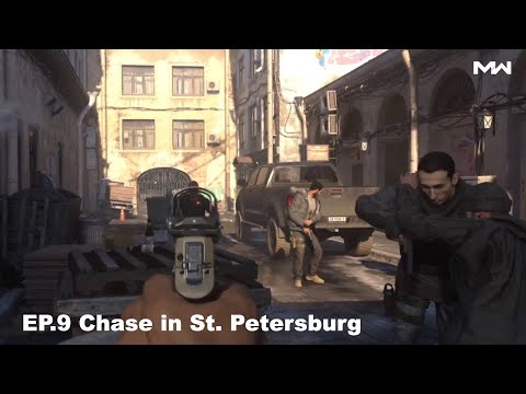 Chase in St. Petersburg｜Nikolai / The Butcher/St. Petersburg｜Realism Difficulty/ Modern Warfare 2019