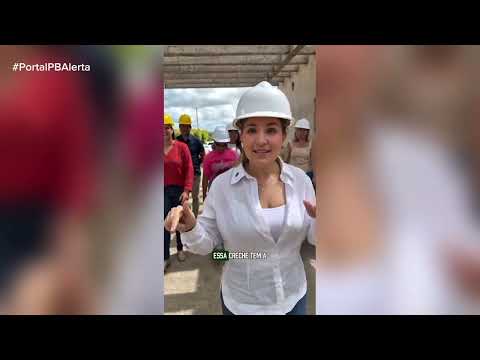 Em Poço de José de Moura: Creche, escola e centro de saúde avançam; Laís Raquel retoma obras paradas e acompanha reformas de perto